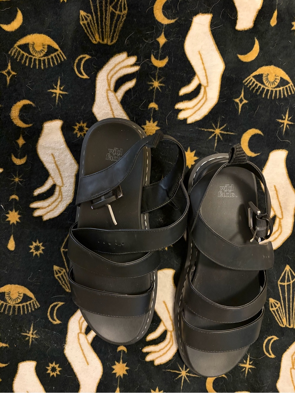 Wild Fable Black Faux-Leather Shoe